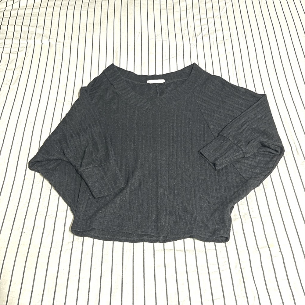Black Long Sleeve Top